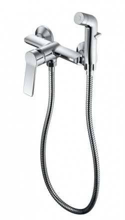 Гигиенический душ Haiba, со смесителем, хром, HB55559
